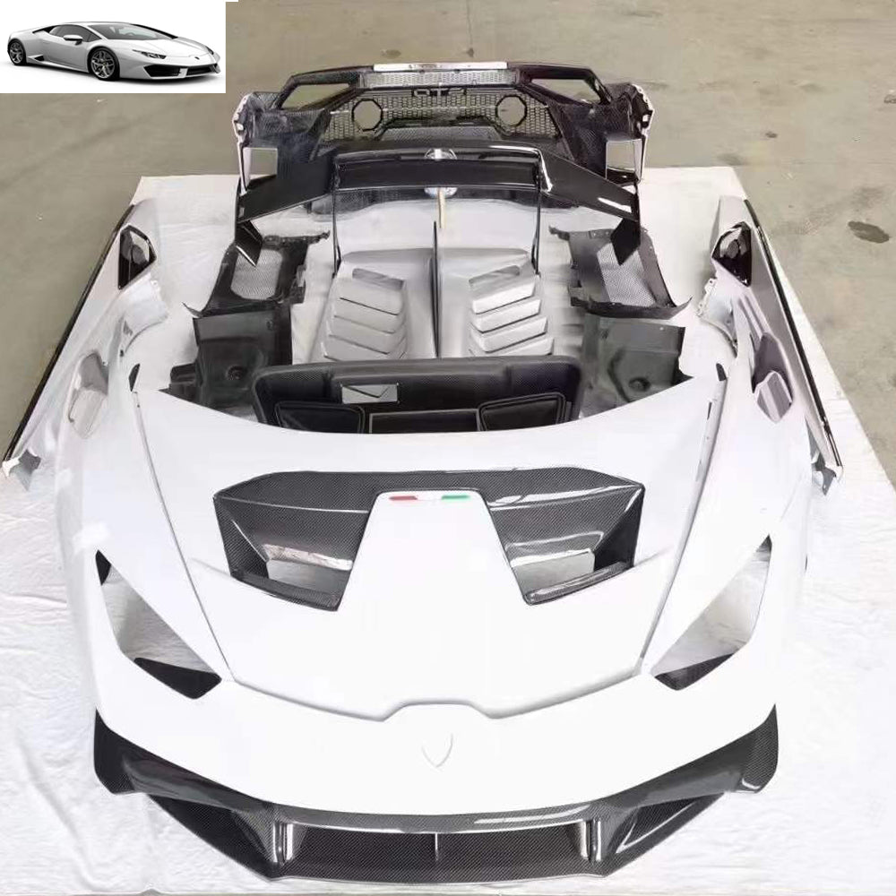 Carbon Fiber Conversion Upgrade Body Kit Huracan STO for Lamborghini Huracan LP610 LP580