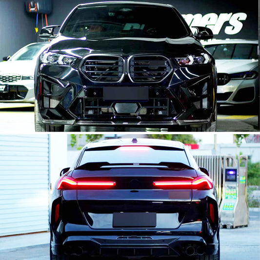 Dry carbon fiber aero body kit for BMW X6M F96 2024+