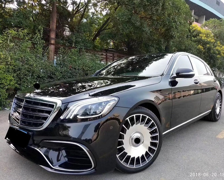 Upgrade S63 Style Complete Body Kit fit Mercedes Benz S Class W222 2017-2020 AMG