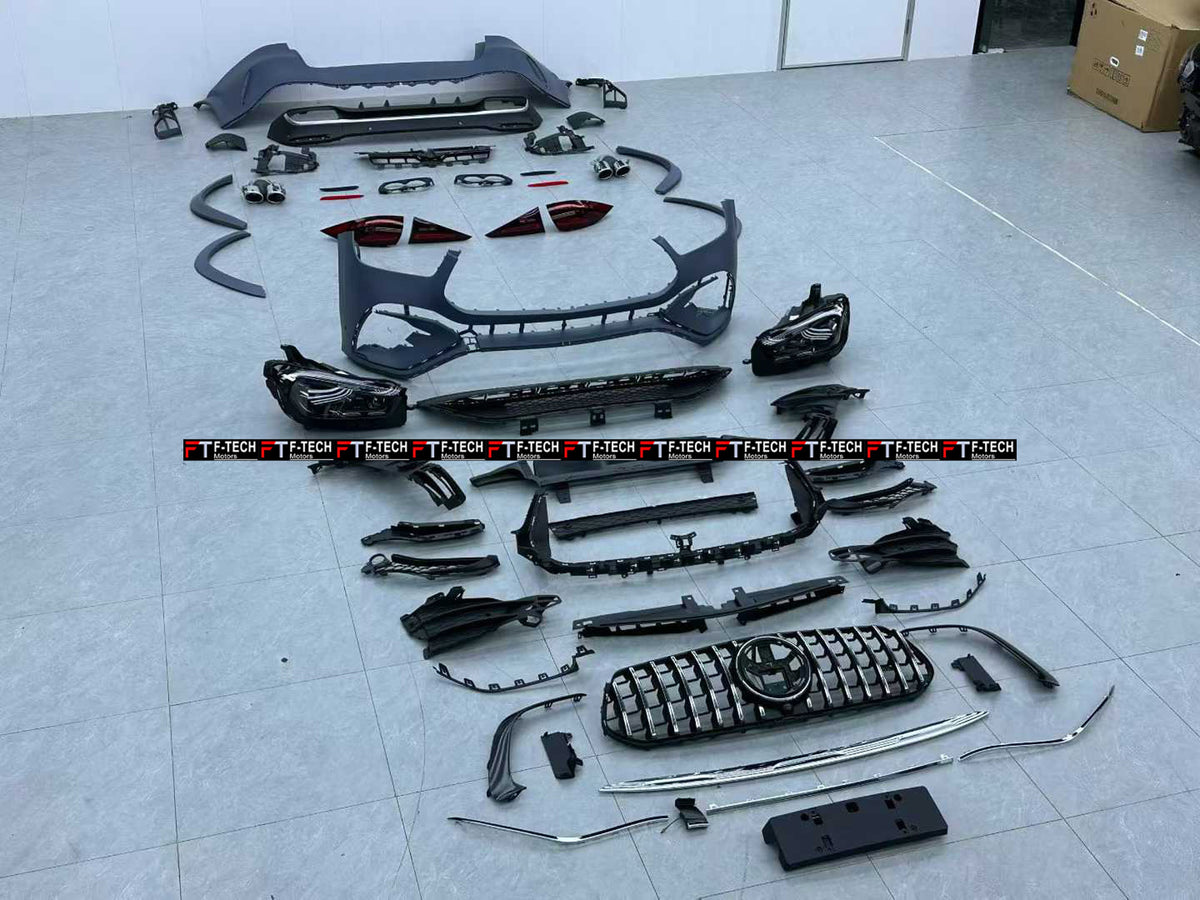 2026 GLE 53 AMG Style Body Kit For Mercedes Benz GLE V167 2019 - 2023