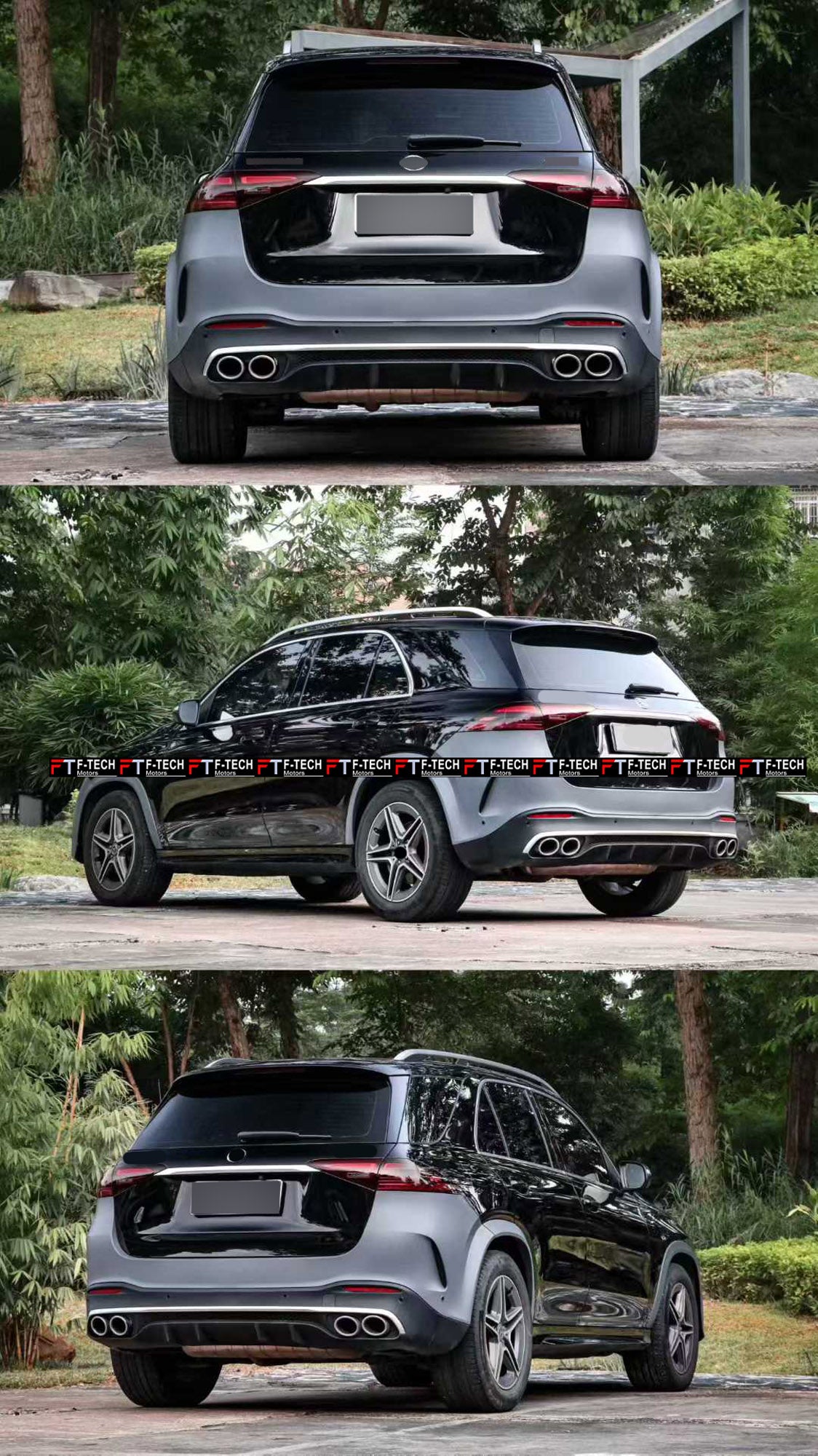 2026 GLE 53 AMG Style Body Kit For Mercedes Benz GLE V167 2019 - 2023