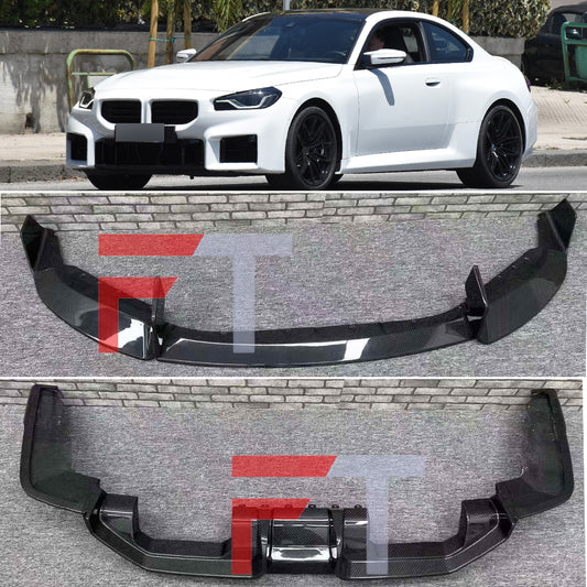 Carbon fiber front lip rear diffuser for BMW M2 G87 Competition 2023+