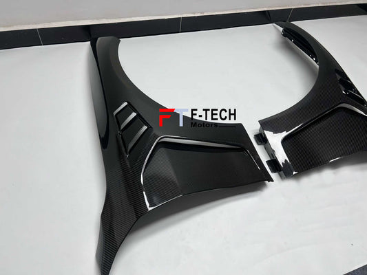 Dry Carbon Fiber Front Fenders For BMW G80 M3 G82 M4 2020 - 2024 Alpha N