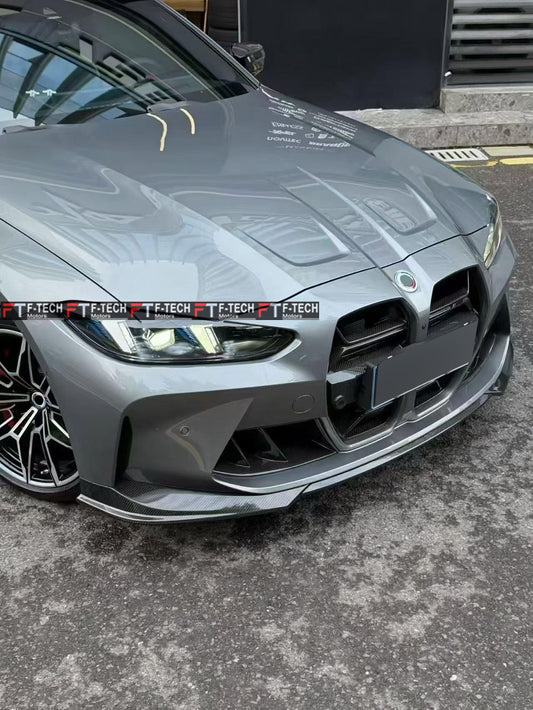 Dry Carbon Front Lip For BMW M3 G80 M4 G82 2025+ Facelift Alpha N