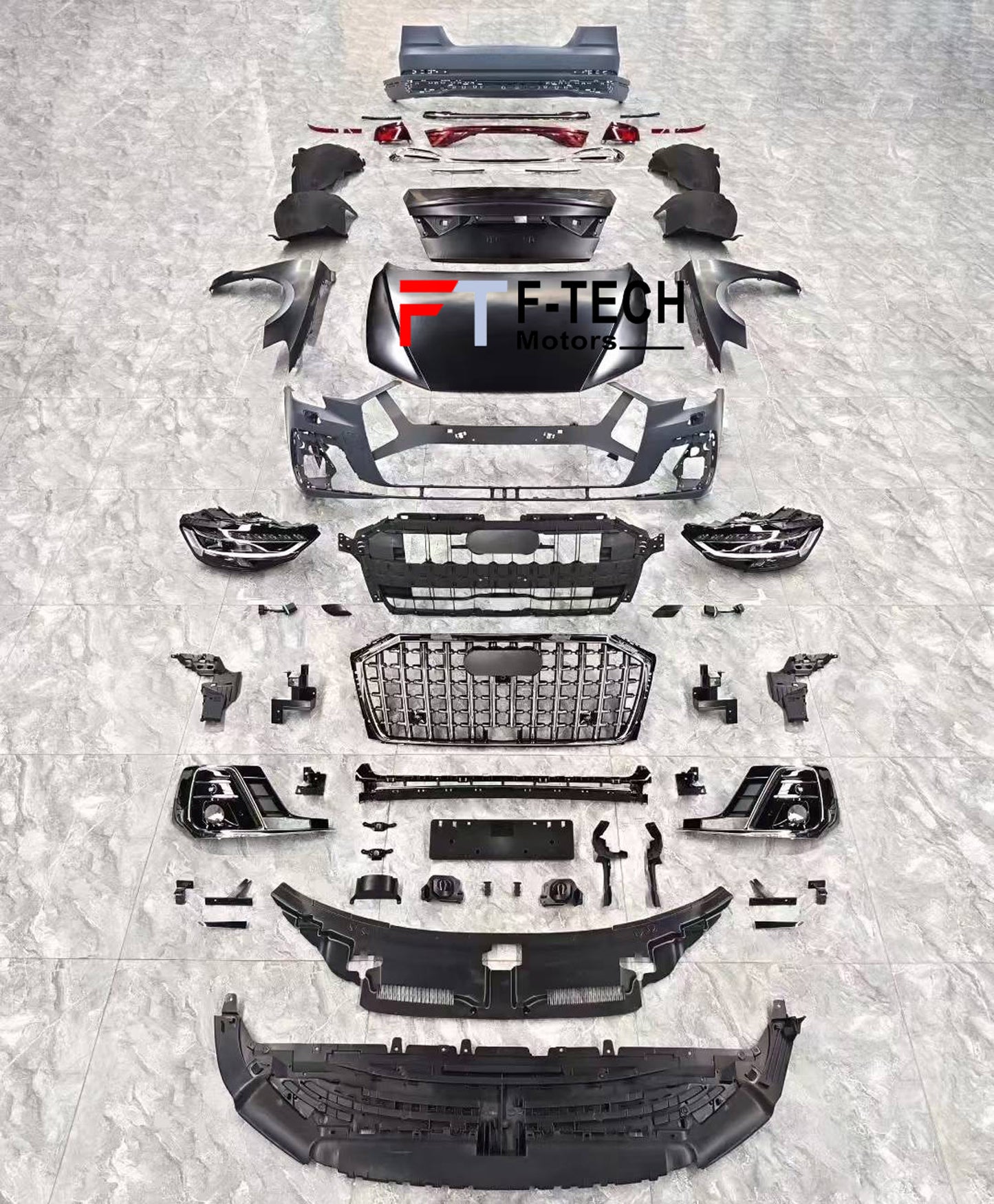 Audi A8 D5 2023+ Horch Style Conversion Body Kit For Audi A8 D4 2011 - 2017
