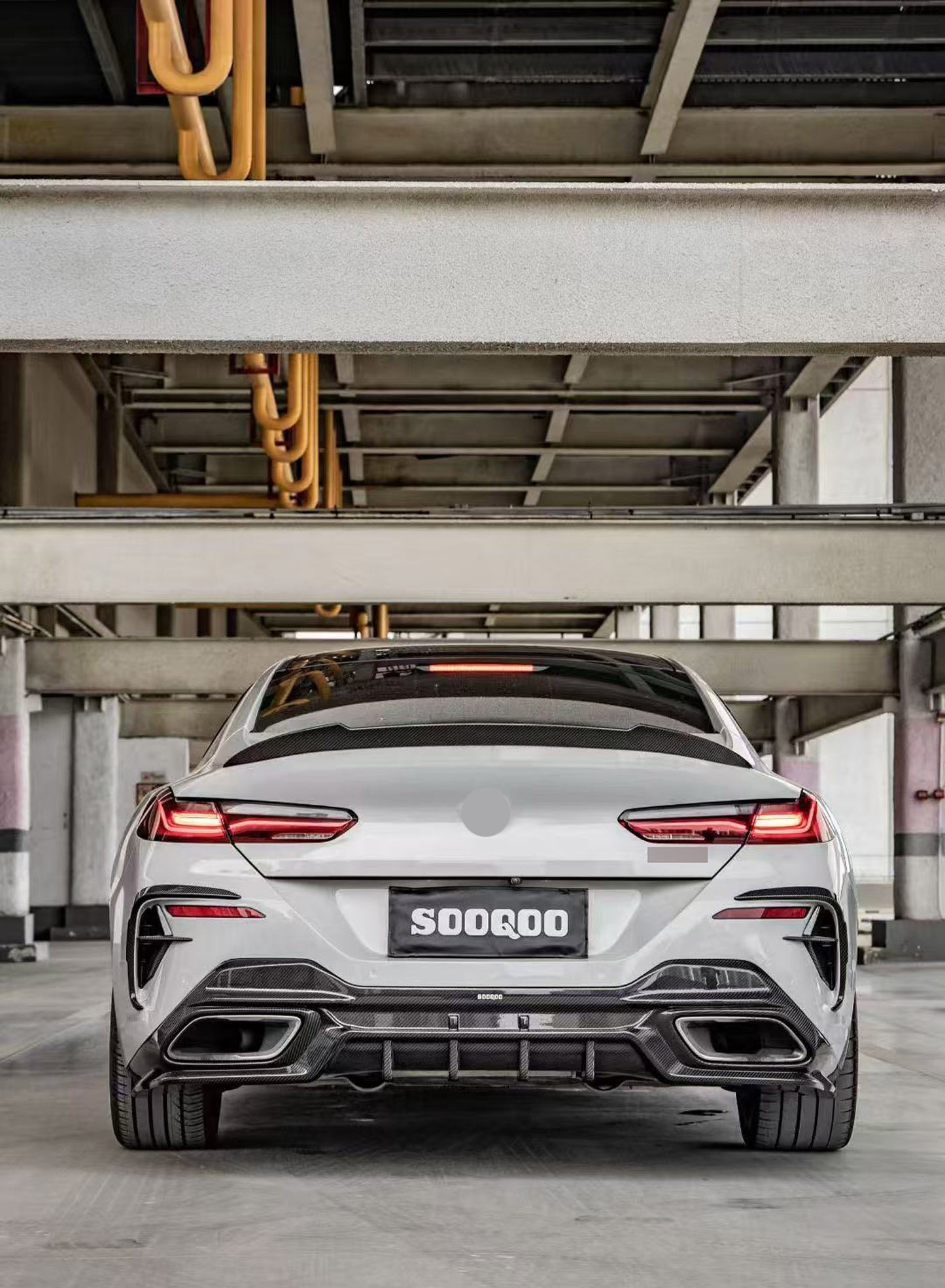 Authentic SOOQOO dry carbon fiber body kit for BMW 8 Series G14 G15 G16 2018+