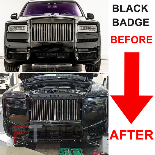 Facelift Body Kit Black Badge For Rolls Royce Cullinan 2018 - 2023