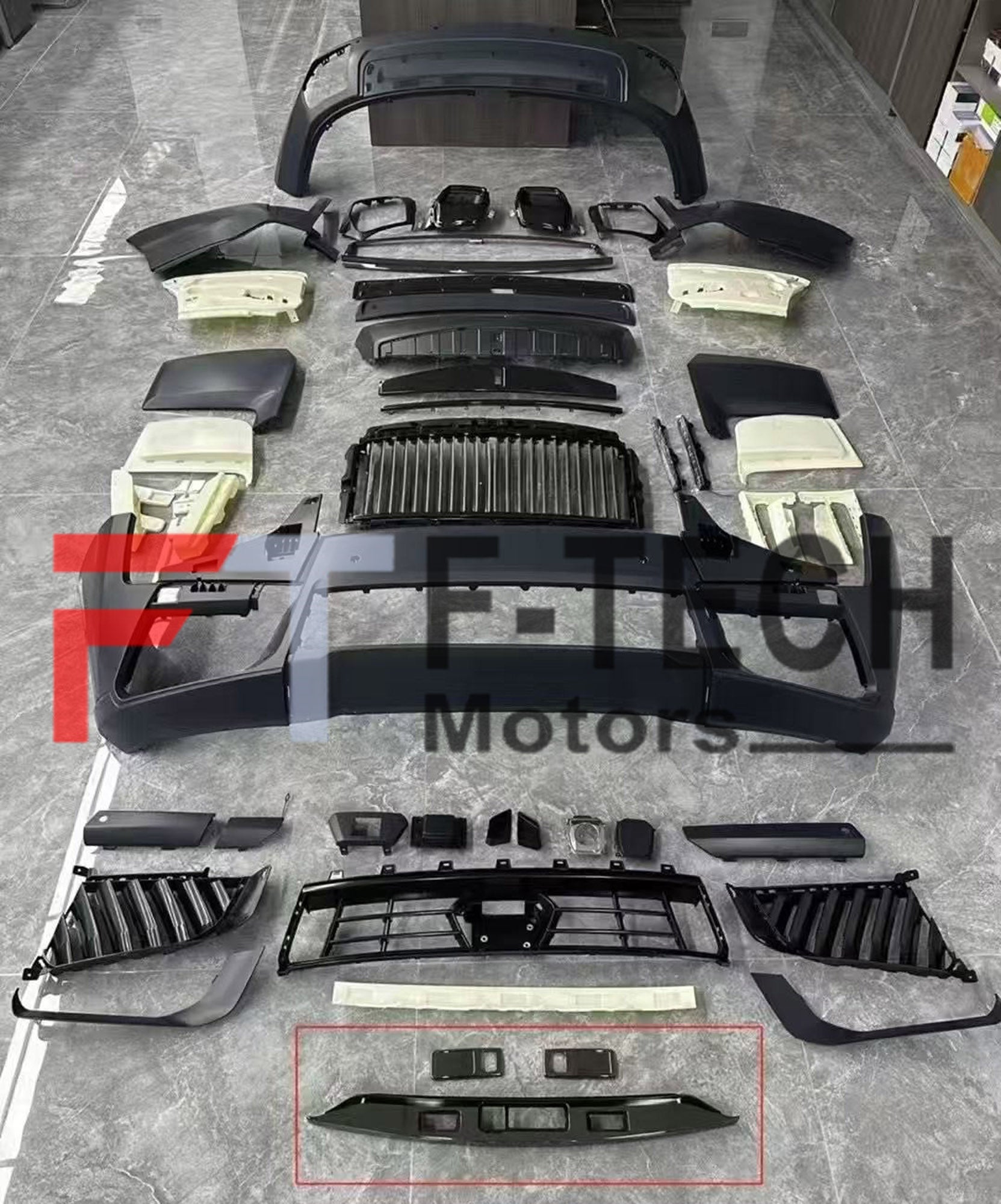 Facelift Body Kit Black Badge For Rolls Royce Cullinan 2018 - 2023