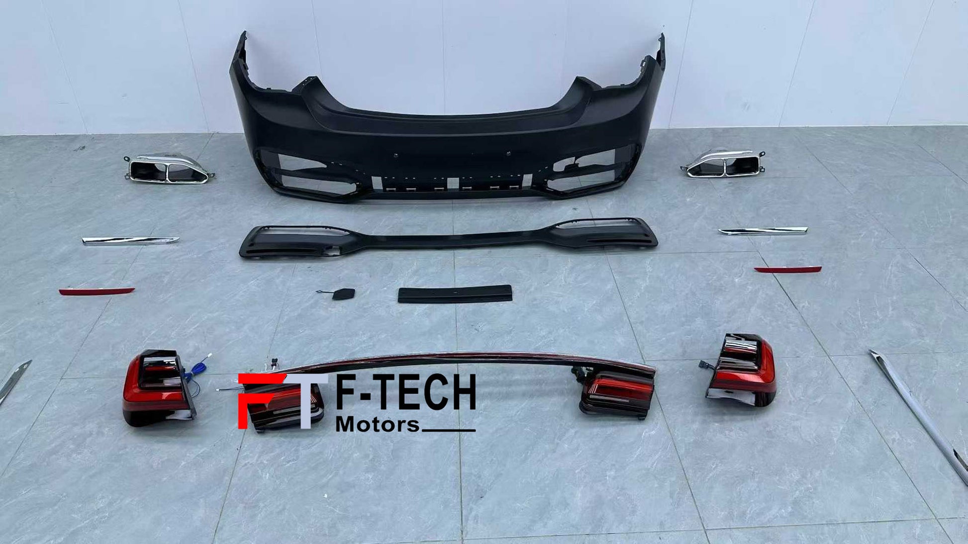 BMW 7 Series F02 2008 - 2015 Upgrade To G12 2019 - 2022 Body Kit