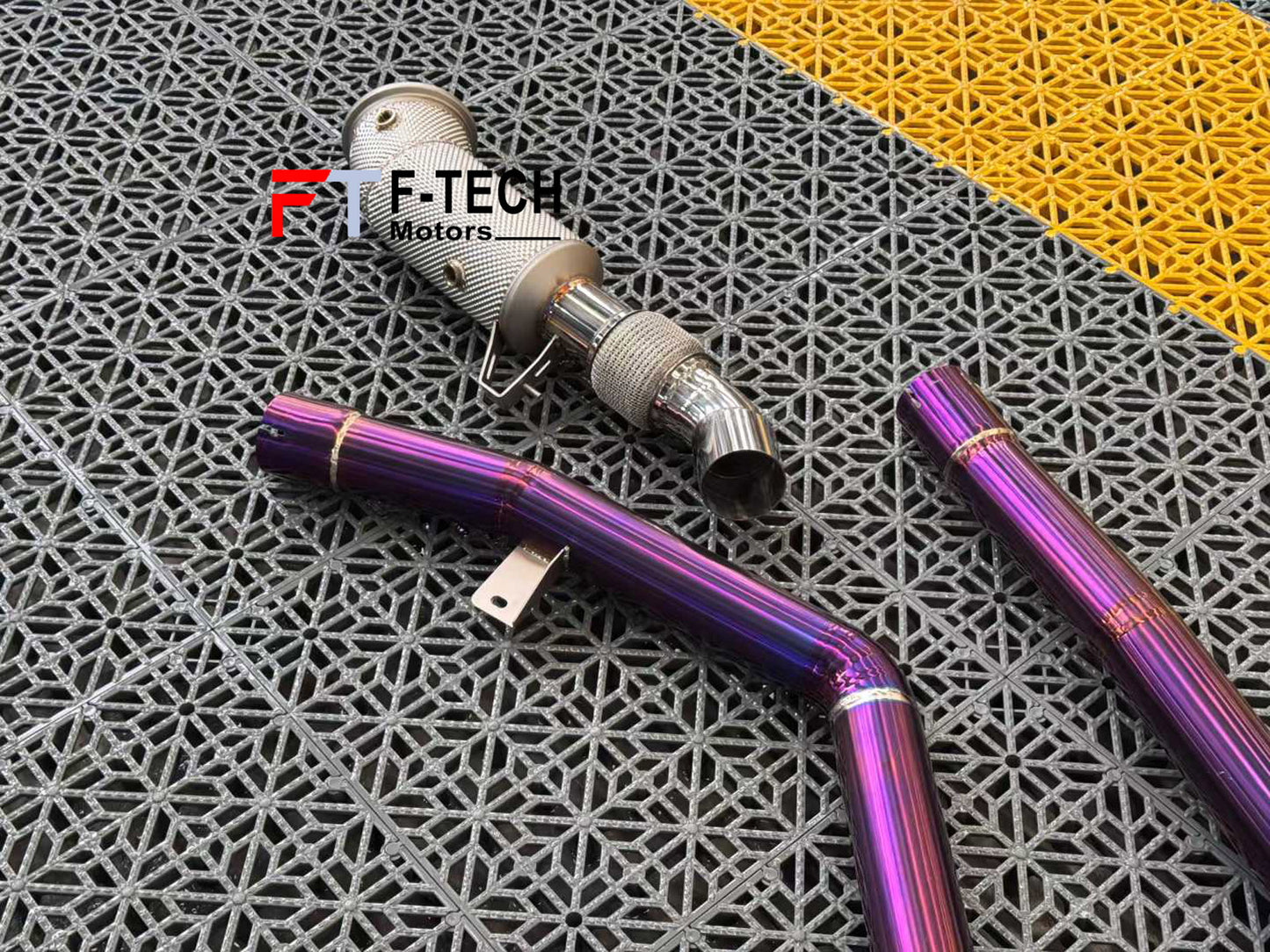 F Tech Motors Titanium Exhaust System Catback for BMW X5 G05 2019 - 2023 3T