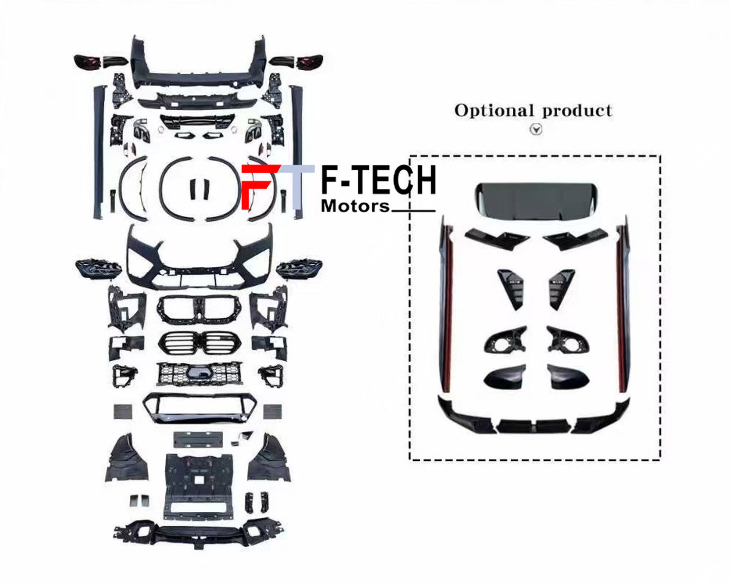 2025 BMW X5 M F95 Competition Style Upgrade Body Kit For BMW X5 G05 2018 - 2023