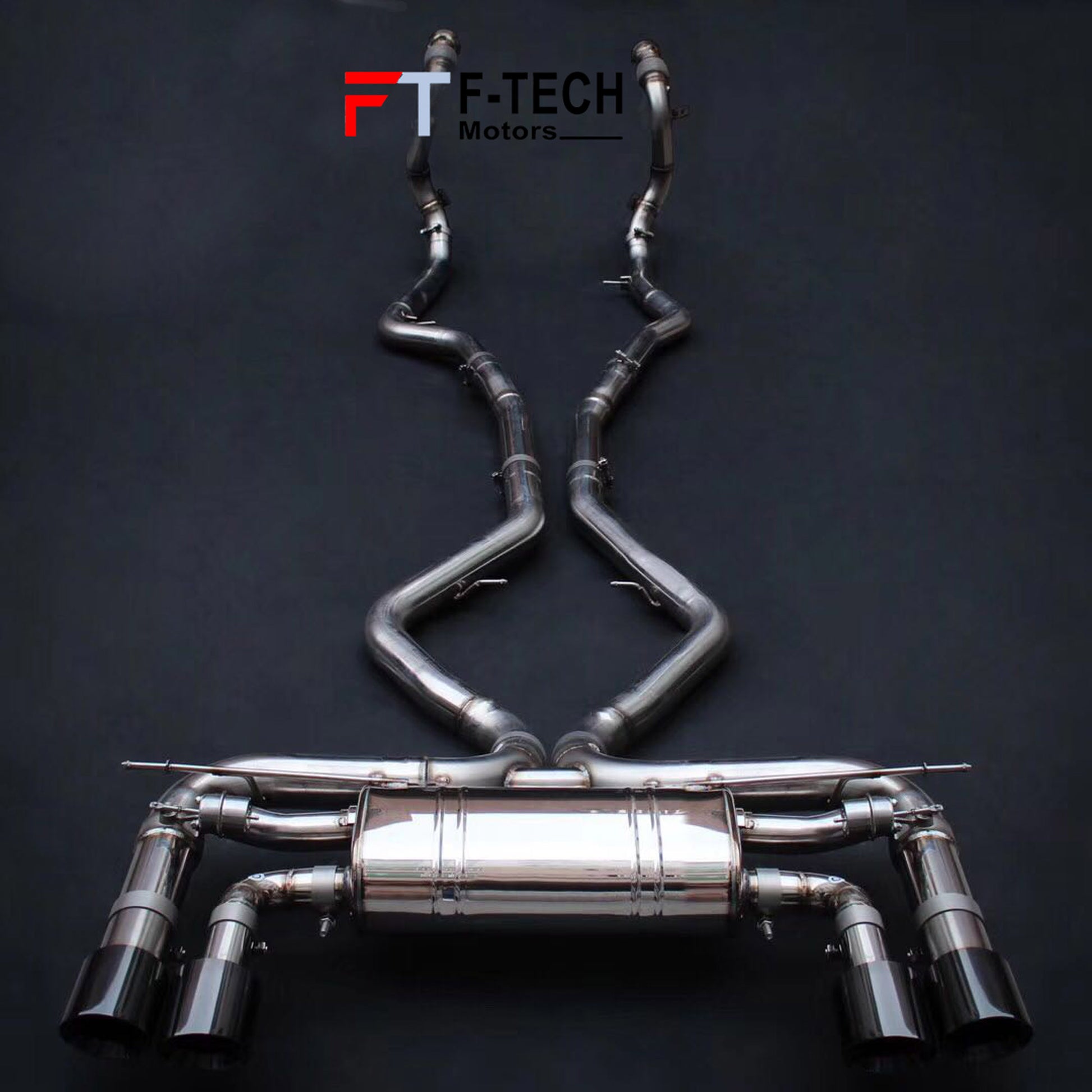 F Tech Motors Exhaust System Catback for BMW X5M F85 2015 -2018 4.4L