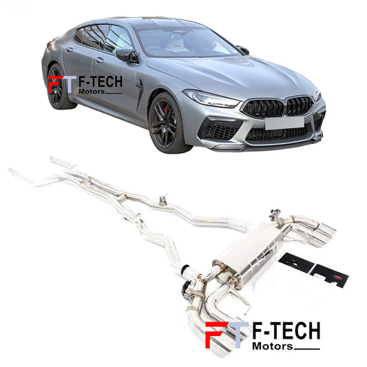 F Tech Motors Exhaust System Catback for BMW M8 F93 Gran Coupe 2019+ 4.4L