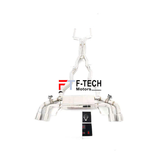 F Tech Motors Exhaust System Catback for BMW M8 F93 Gran Coupe 2019+ 4.4L