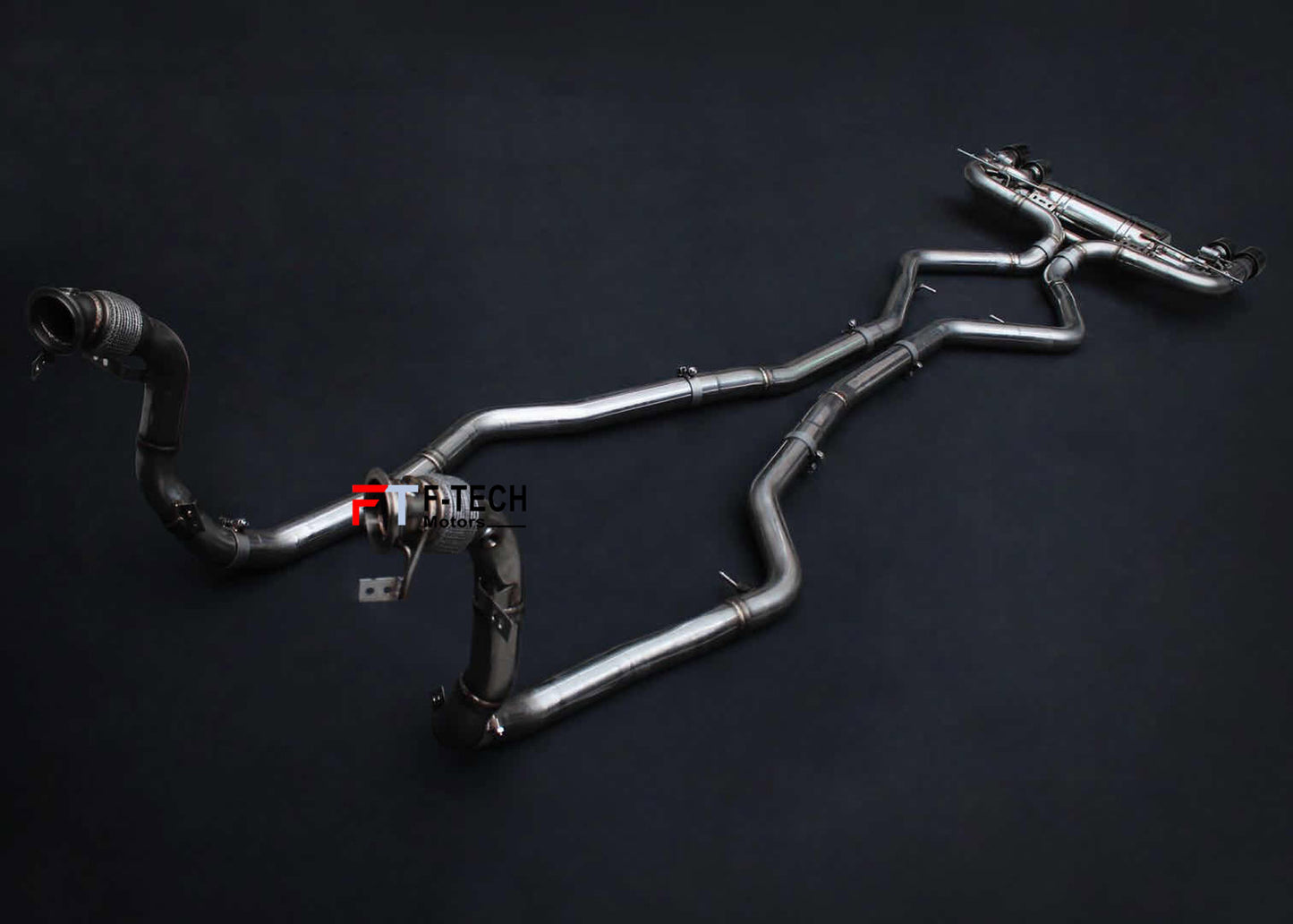 F Tech Motors Exhaust System Catback for BMW X5M F85 2015 -2018 4.4L