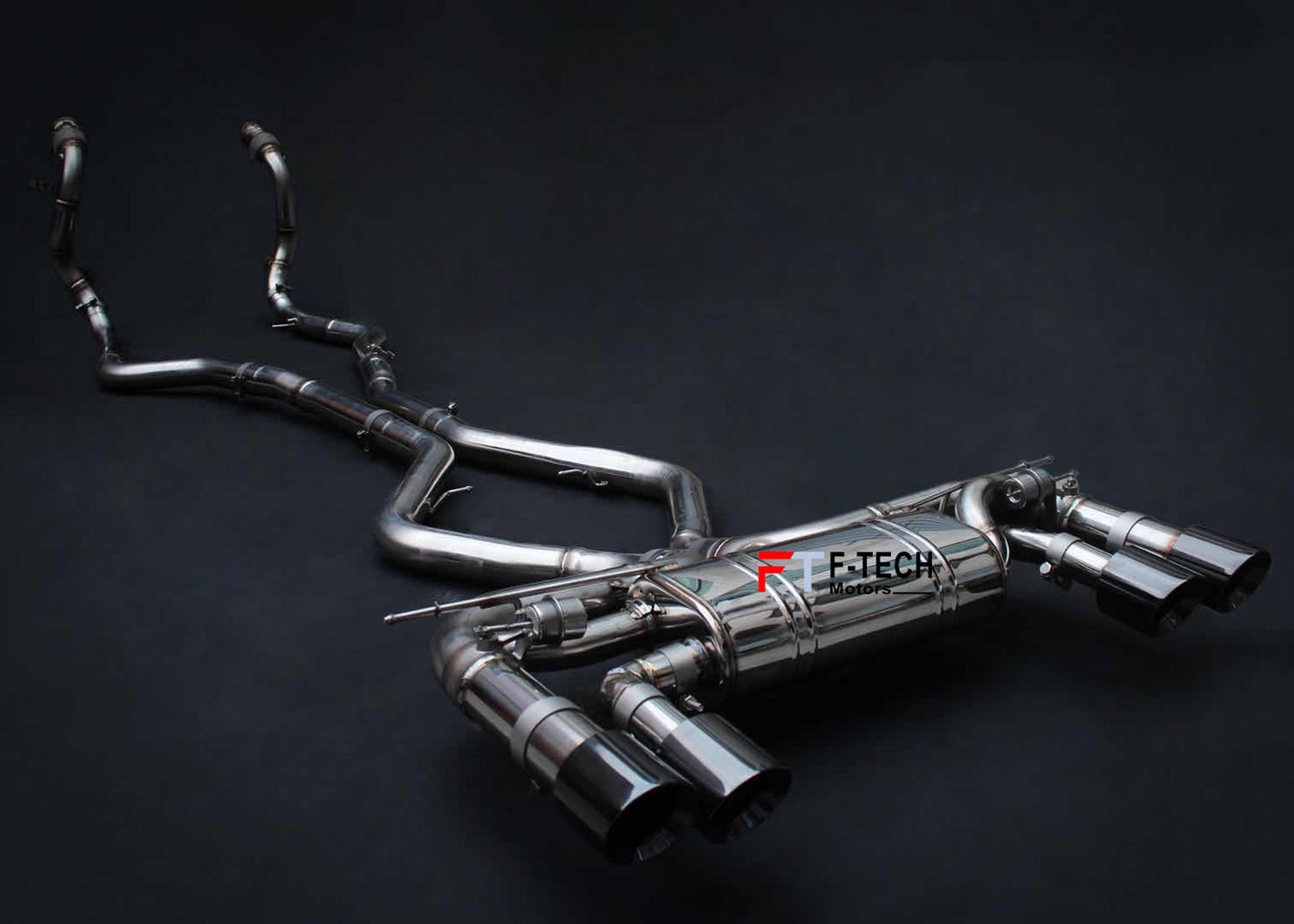 F Tech Motors Exhaust System Catback for BMW X5M F85 2015 -2018 4.4L