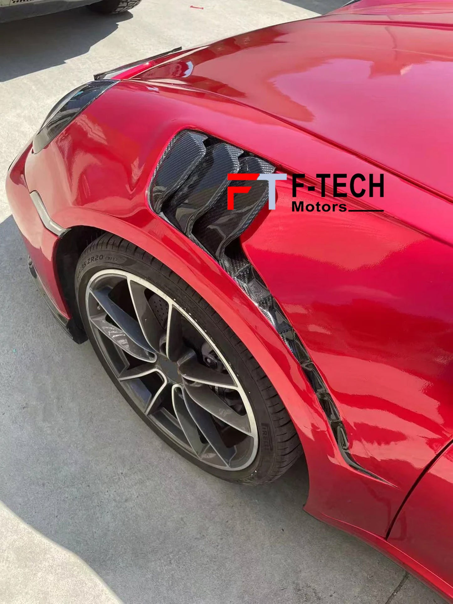 Dry Carbon Fiber Upgarde Body Kit For Porsche 911 992.1 Carrera S 2019 - 2024 Techart GTstreet R