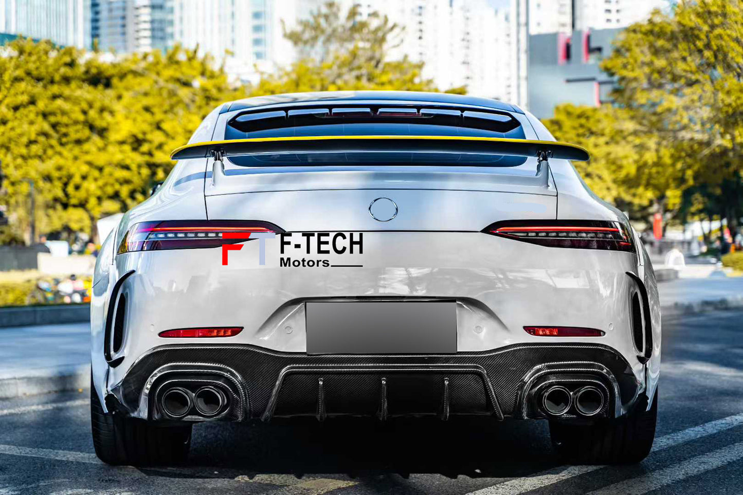 Dry Carbon Fiber Wide Body Kit For Mercedes Benz AMG GT 53 50 43 X290 2019+ Brabus 900 1000 Rocket