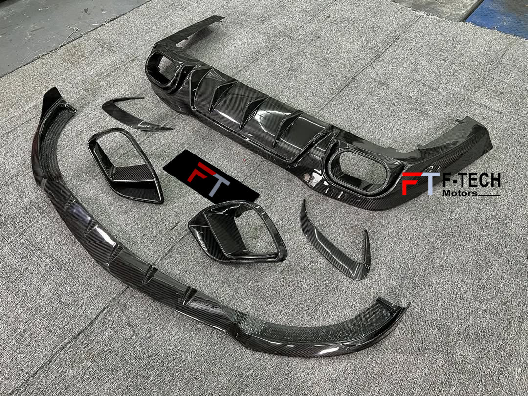 BRS800-Dry Carbon Fiber Soft kit for Mercedes Benz AMG GT 63 X290 4 Doors 2019 - 2023