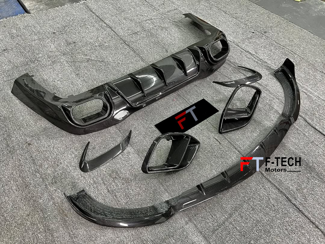 BRS800-Dry Carbon Fiber Soft kit for Mercedes Benz AMG GT 63 X290 4 Doors 2019 - 2023
