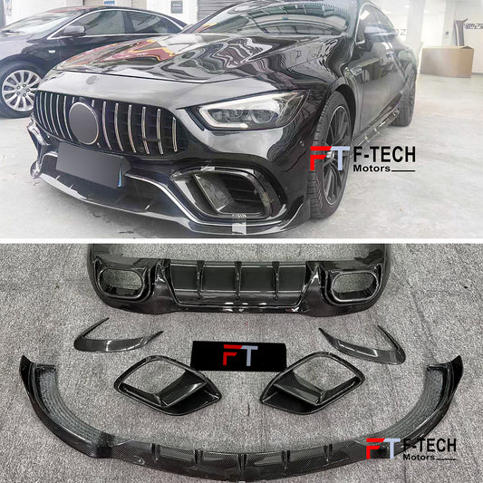 BRS800-Dry Carbon Fiber Soft kit for Mercedes Benz AMG GT 63 X290 4 Doors 2019 - 2023
