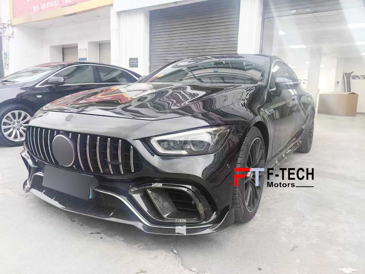 BRS800-Dry Carbon Fiber Soft kit for Mercedes Benz AMG GT 63 X290 4 Doors 2019 - 2023