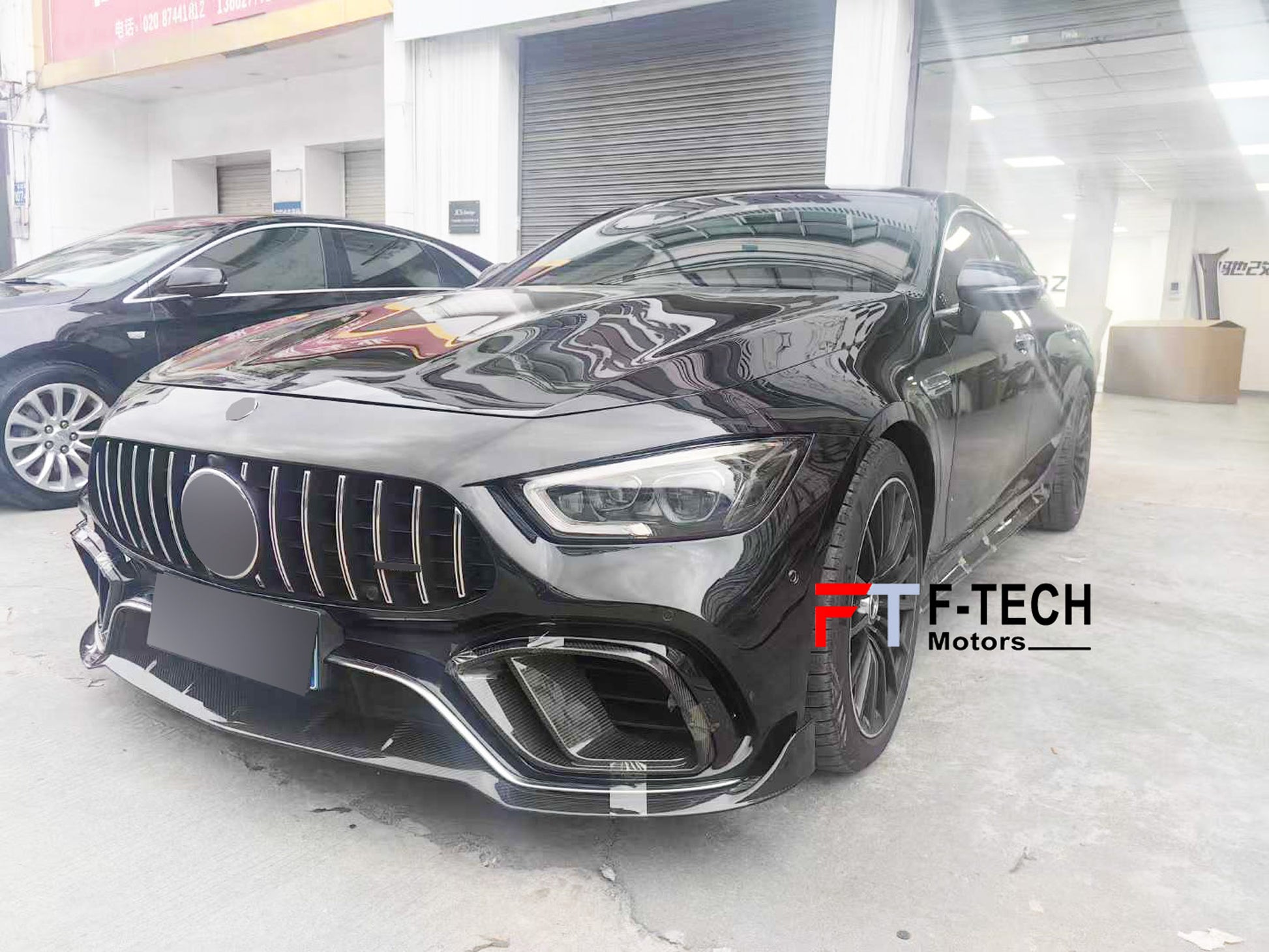BRS800-Dry Carbon Fiber Soft kit for Mercedes Benz AMG GT 63 X290 4 Doors 2019 - 2023