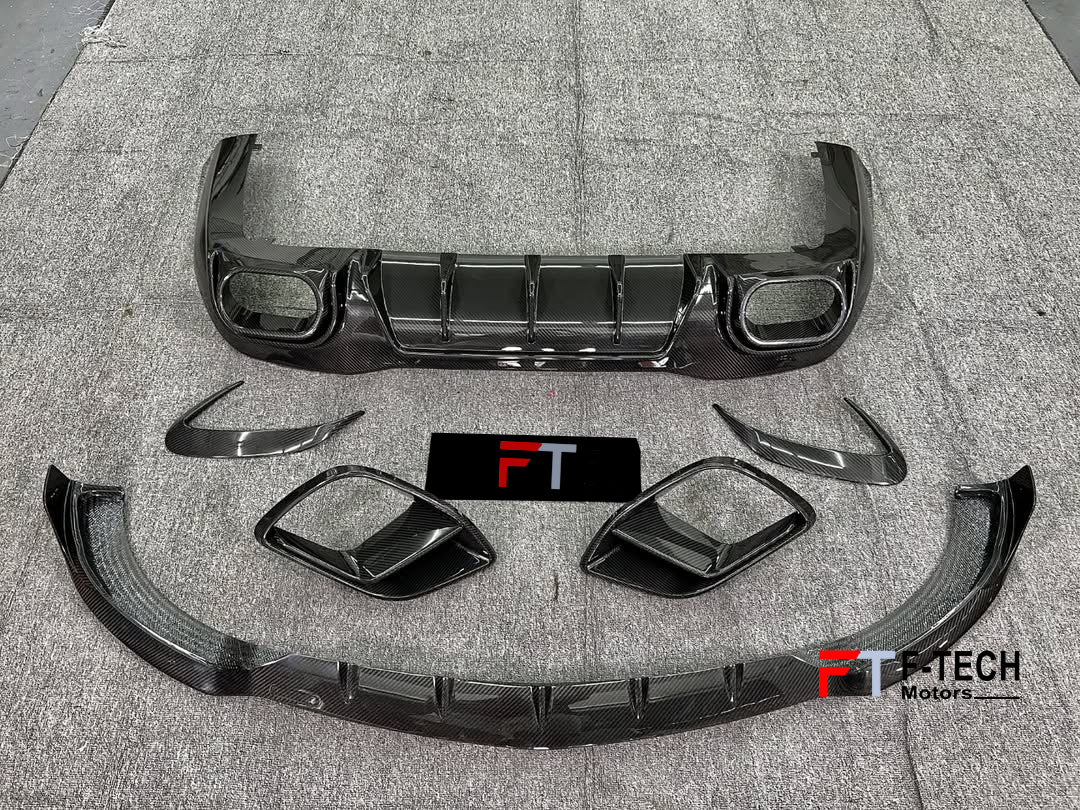 BRS800-Dry Carbon Fiber Soft kit for Mercedes Benz AMG GT 63 X290 4 Doors 2019 - 2023