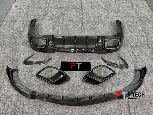 BRS800-Dry Carbon Fiber Soft kit for Mercedes Benz AMG GT 63 X290 4 Doors 2019 - 2023