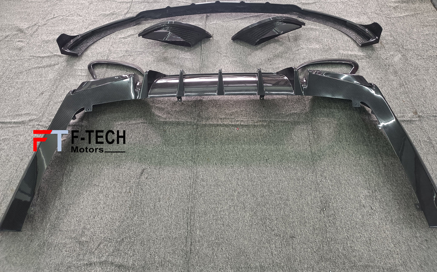 Dry Carbon Fiber Soft Kit for Mercedes AMG GT 63 X290 4 Doors 2019 - 2023 BRS800
