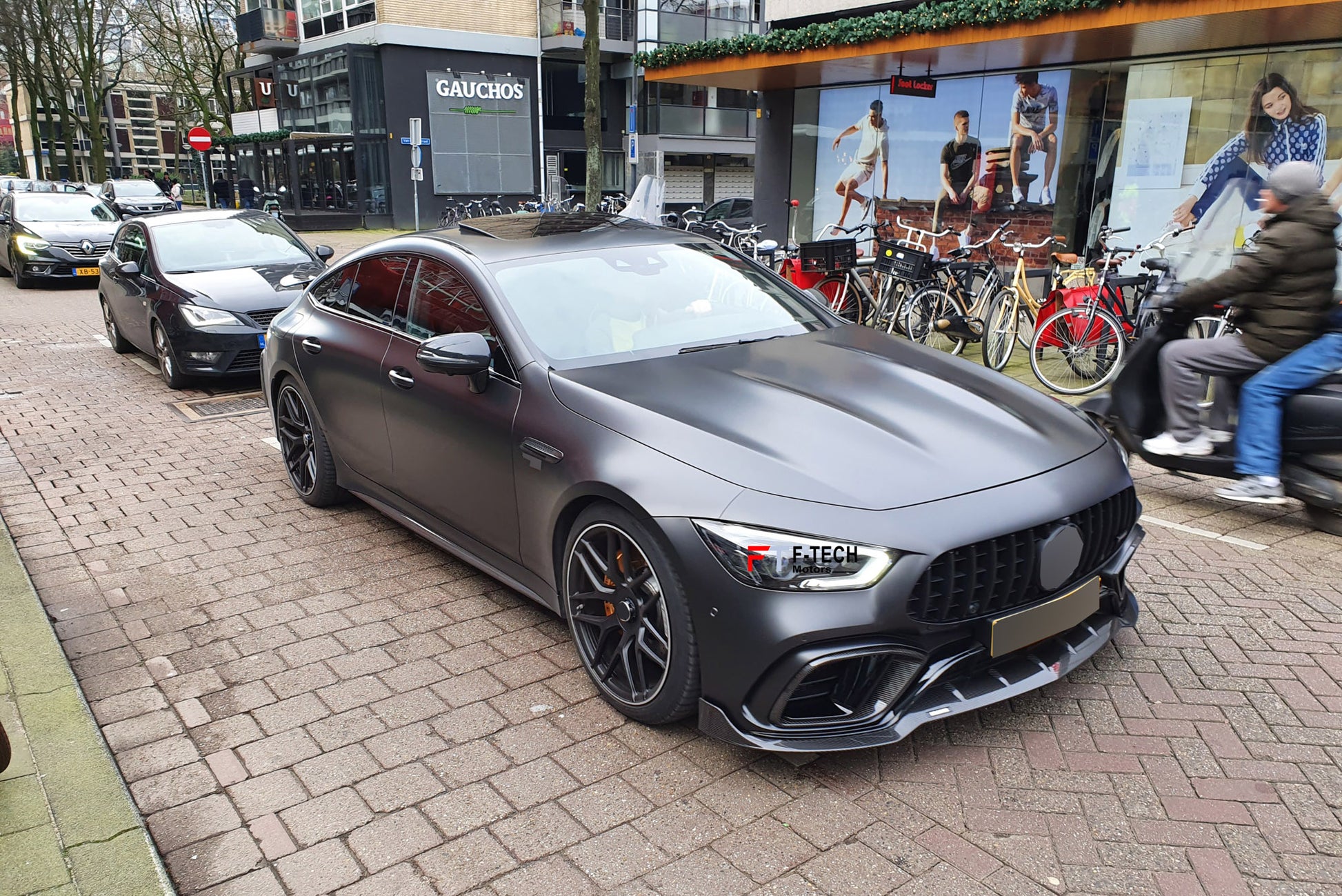 Dry Carbon Fiber Soft Kit for Mercedes AMG GT 63 X290 4 Doors 2019 - 2023 BRS800