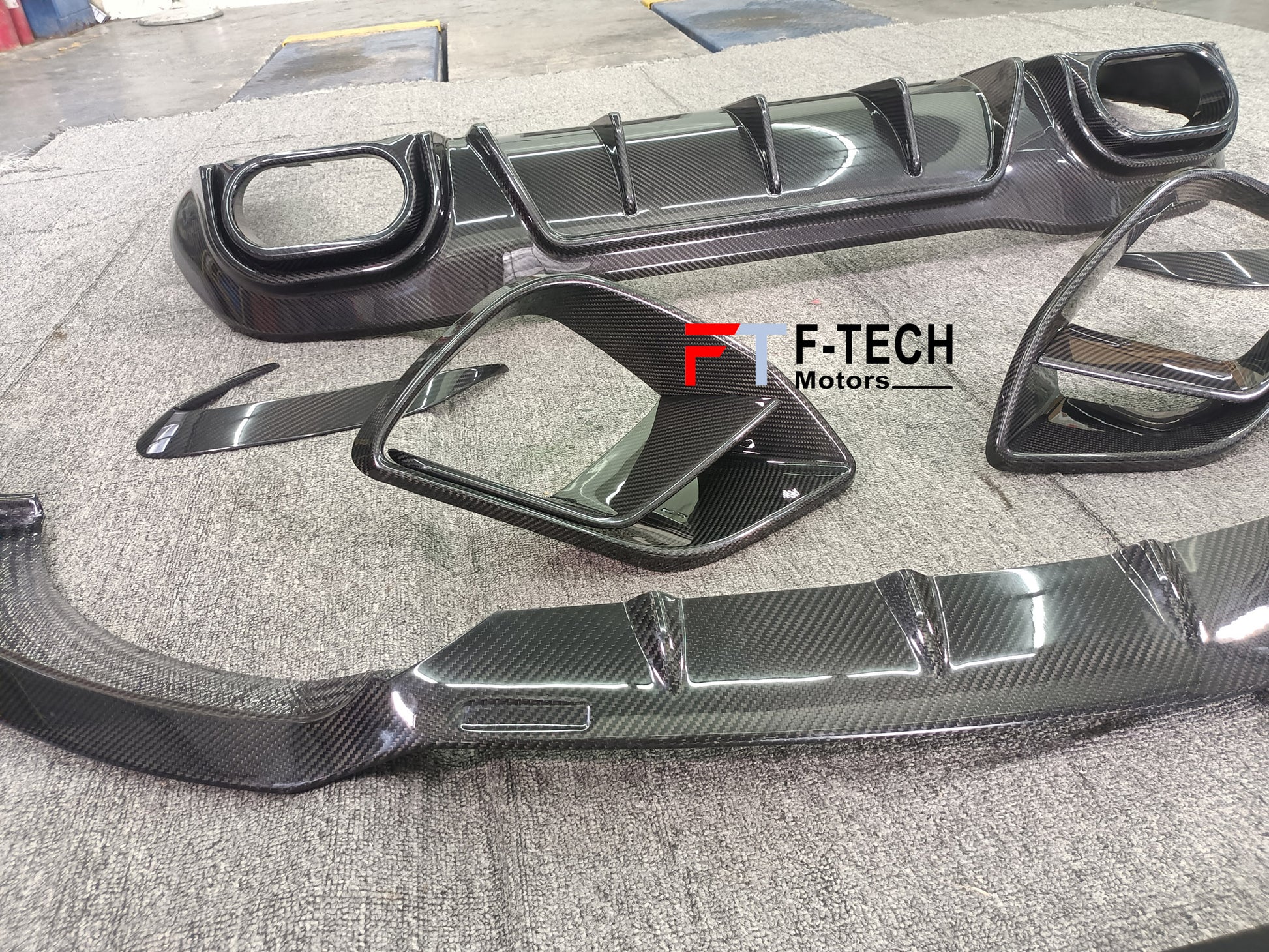 Dry Carbon Fiber Soft Kit for Mercedes AMG GT 63 X290 4 Doors 2019 - 2023 BRS800