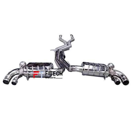 F Tech Motors Exhaust System Catback for Bentley Bentayga V8 2015 - 2020