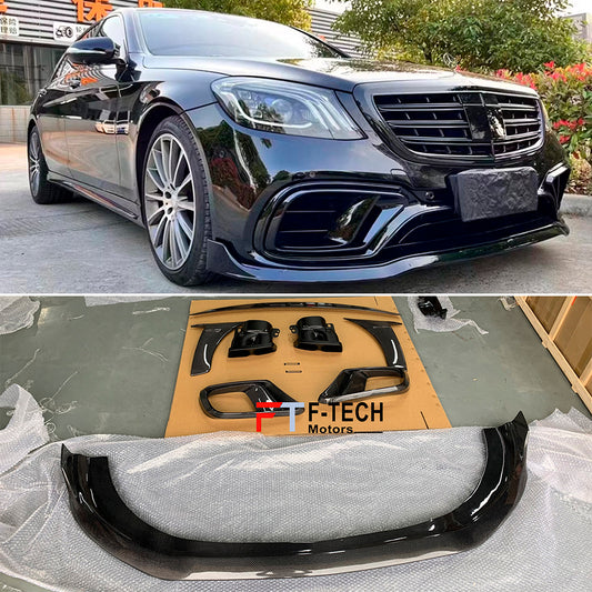 Carbon Fiber Body Kit for Mercedes Benz S Class W222 S63 AMG 2017 - 2021 BRS