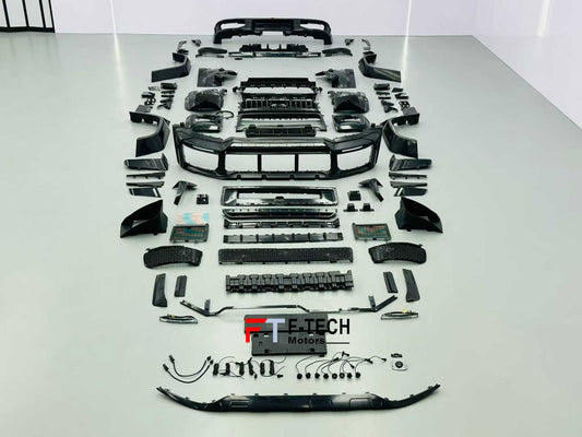 Carbon Fiber Body Kit For Mercedes Benz G Class W465 G63 AMG G500 G550 G450D AMG 2025+ Brabus B800 wide star