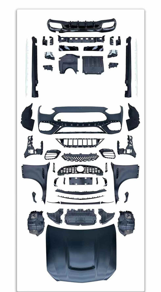 C63 AMG conversion body kit for Mercedes Benz C Class W206 2021-2025