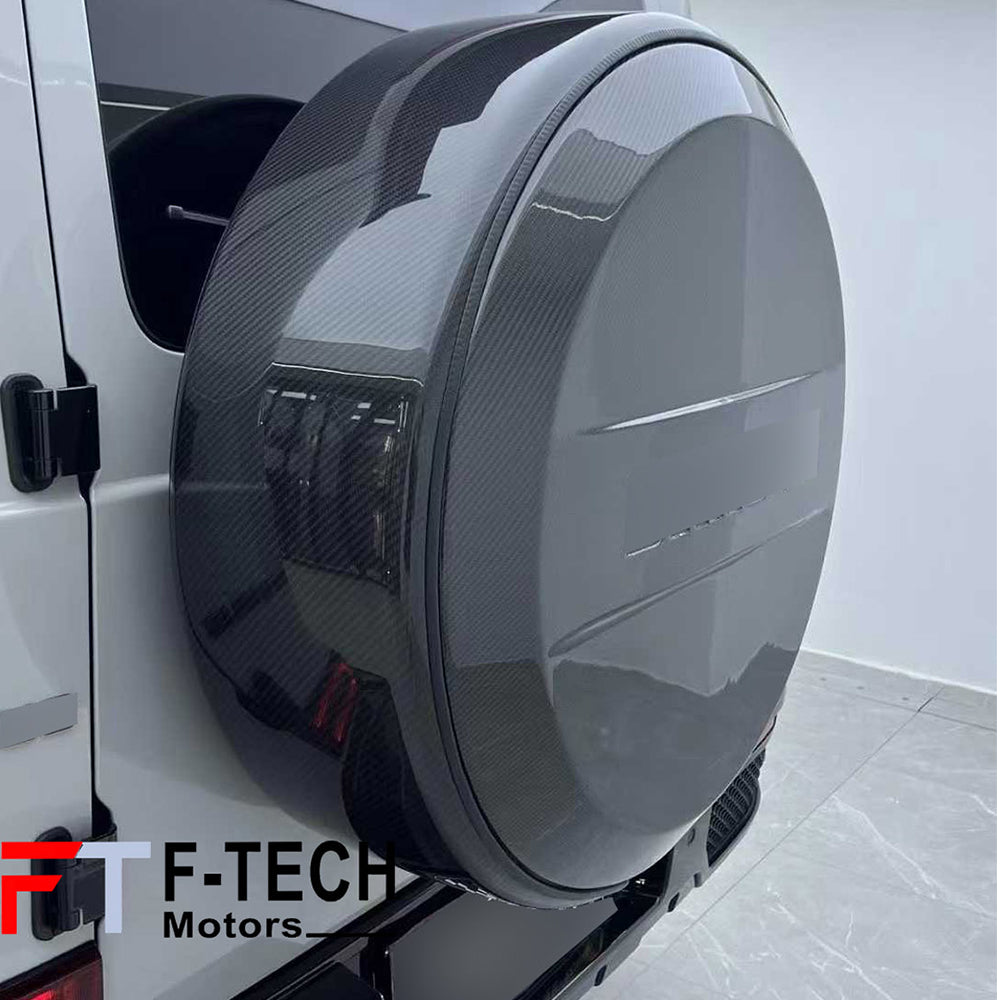 Carbon Fiber Spare Wheel Cover Ring For Mercedes Benz G Class W464 W465 G63 AMG 2019+