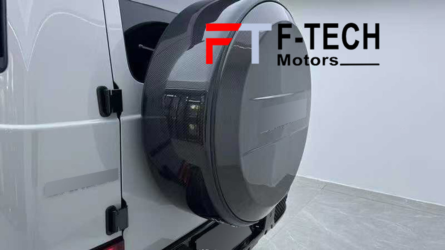 Carbon Fiber Spare Wheel Cover Ring For Mercedes Benz G Class W464 W465 G63 AMG 2019+