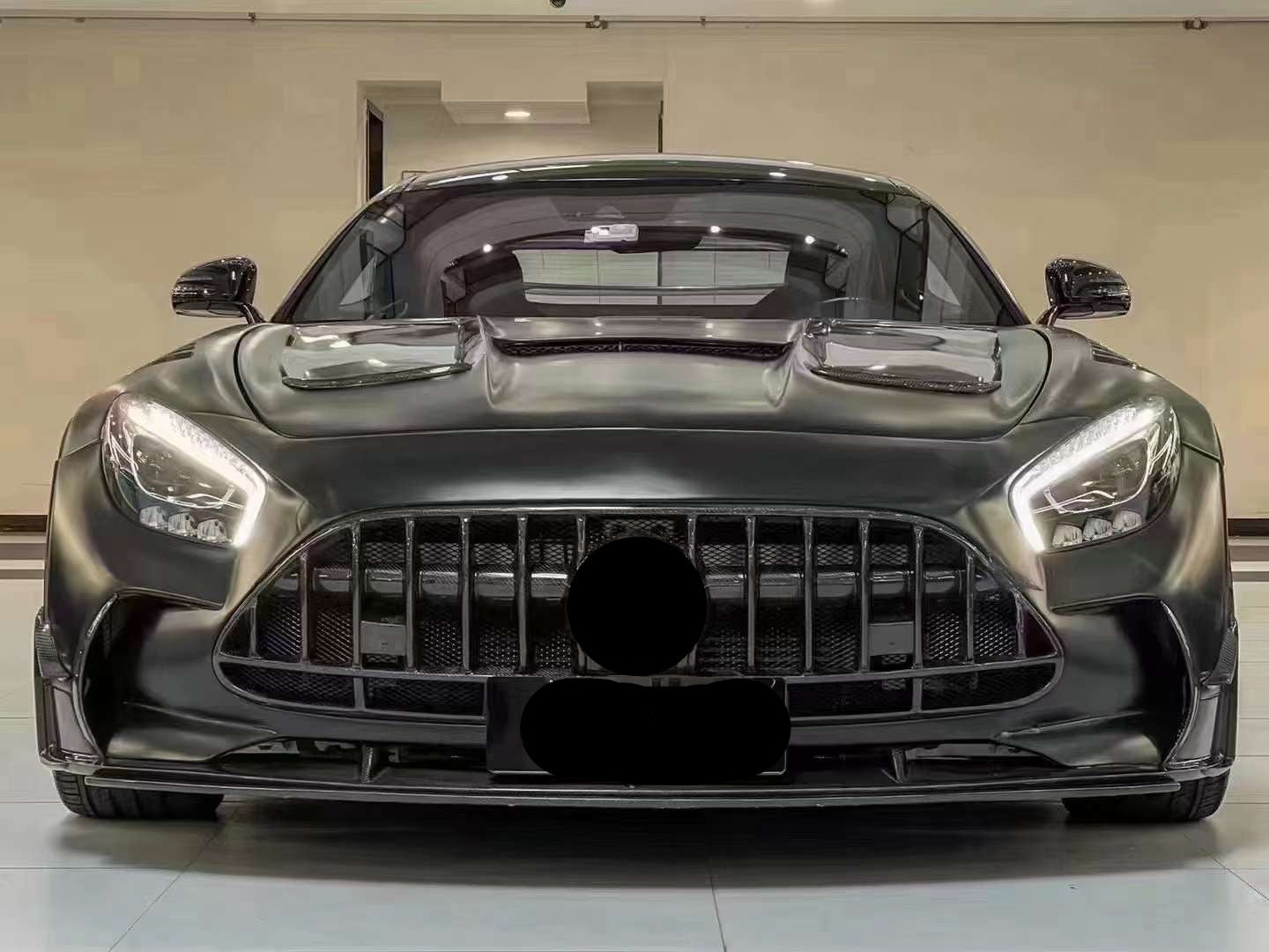 Carbon Fiber Body Kit For Mercedes Benz AMG GT GTC GTS GTR Upgrade To Black Series