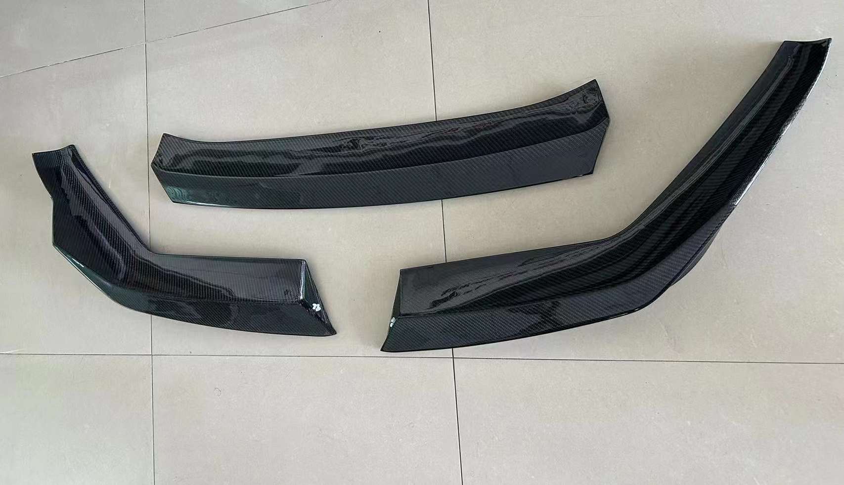 Carbon Fiber CS Style Front Lip For BMW M5 F90 Competition LCI 2021 - 2024
