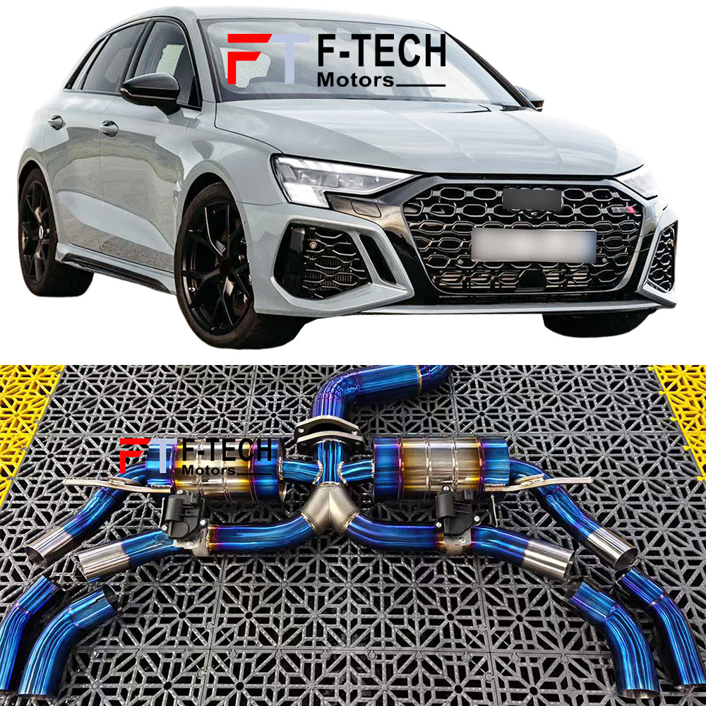 Titanium Exhaust System For Audi RS3 8Y Sportback 2022+