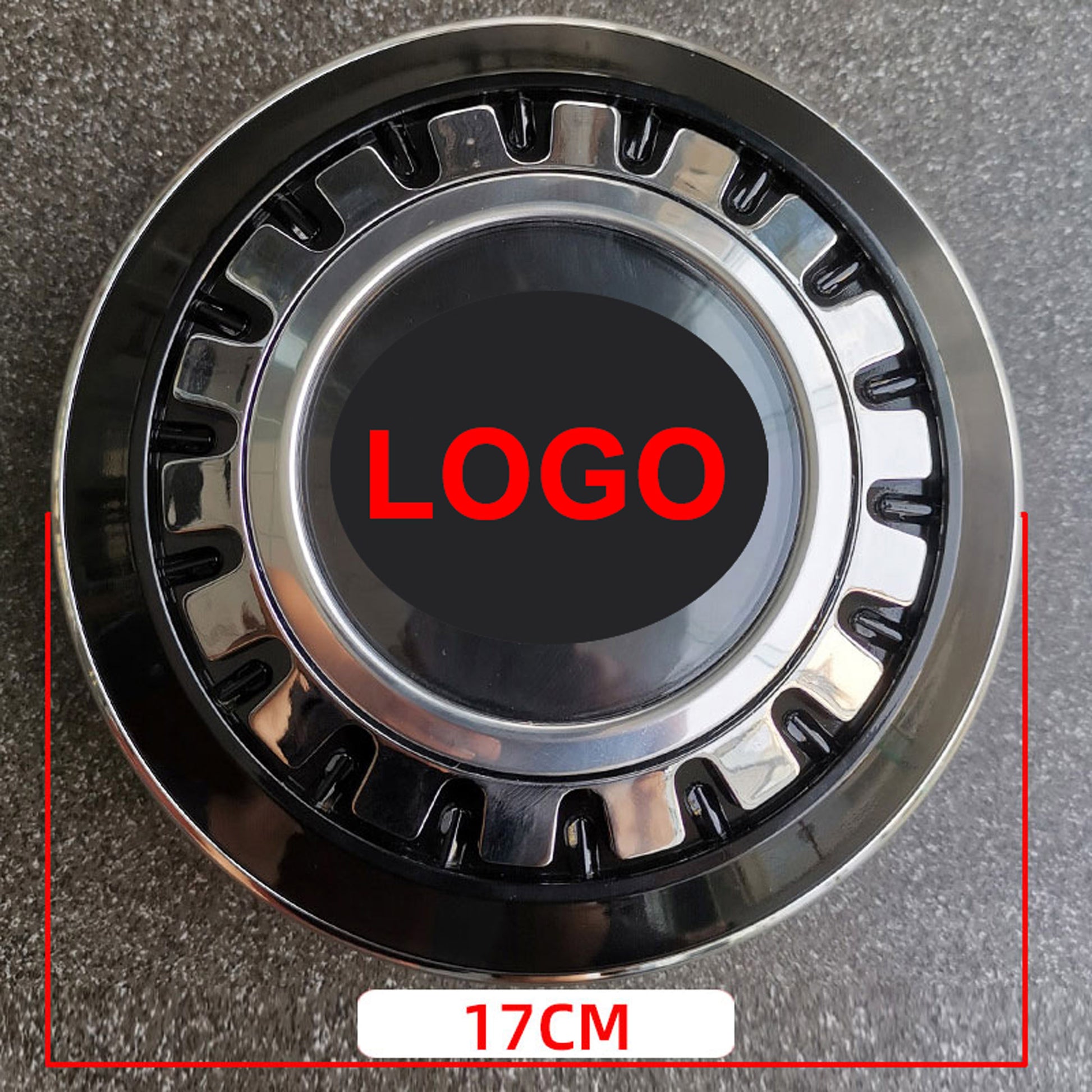 Custom Plastic Floating Center Caps for Mercedes Benz Range Rover Rolls Royce Bentley Lexus