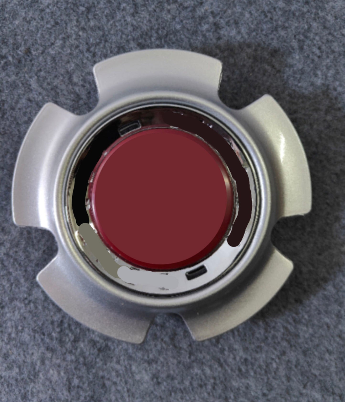 Custom Plastic Floating Center Caps for Mercedes Benz Rolls Royce Range Rover Bentley Lexus BMW