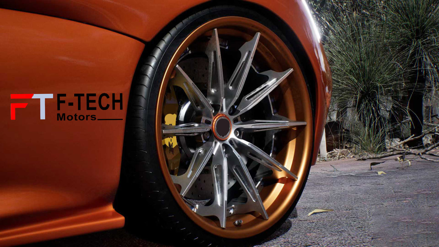 Custom Forged Wheels Rims For McLaren 720S 540C 570S 570GT 765LT P1 GT MP 12C 600LT Artura
