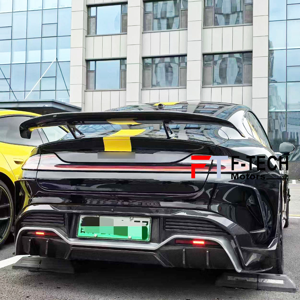 Dry Carbon Fiber Rear Diffuser Lip For Xiaomi Ultra SU7 2023+