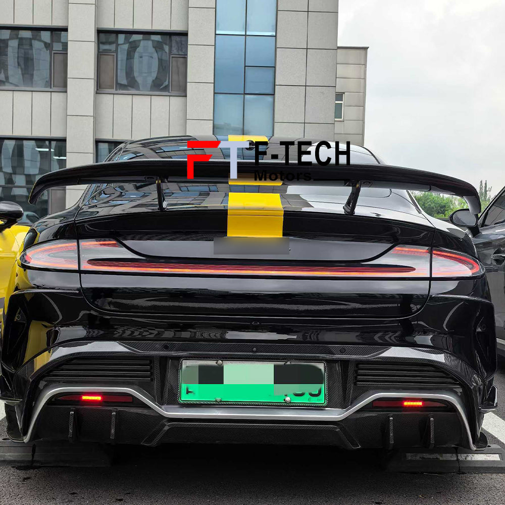 Dry Carbon Fiber Rear Diffuser Lip For Xiaomi Ultra SU7 2023+