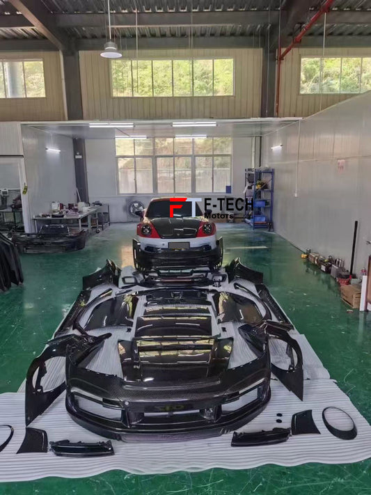 Dry Carbon Fiber Complete Body Kit For Porsche 911 992.1 Carrera S 2019 - 2024 Top Stinger GTR