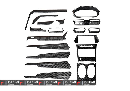 Dry Carbon Fiber Interior Trim Accessories For Lamborghini Urus 2018+