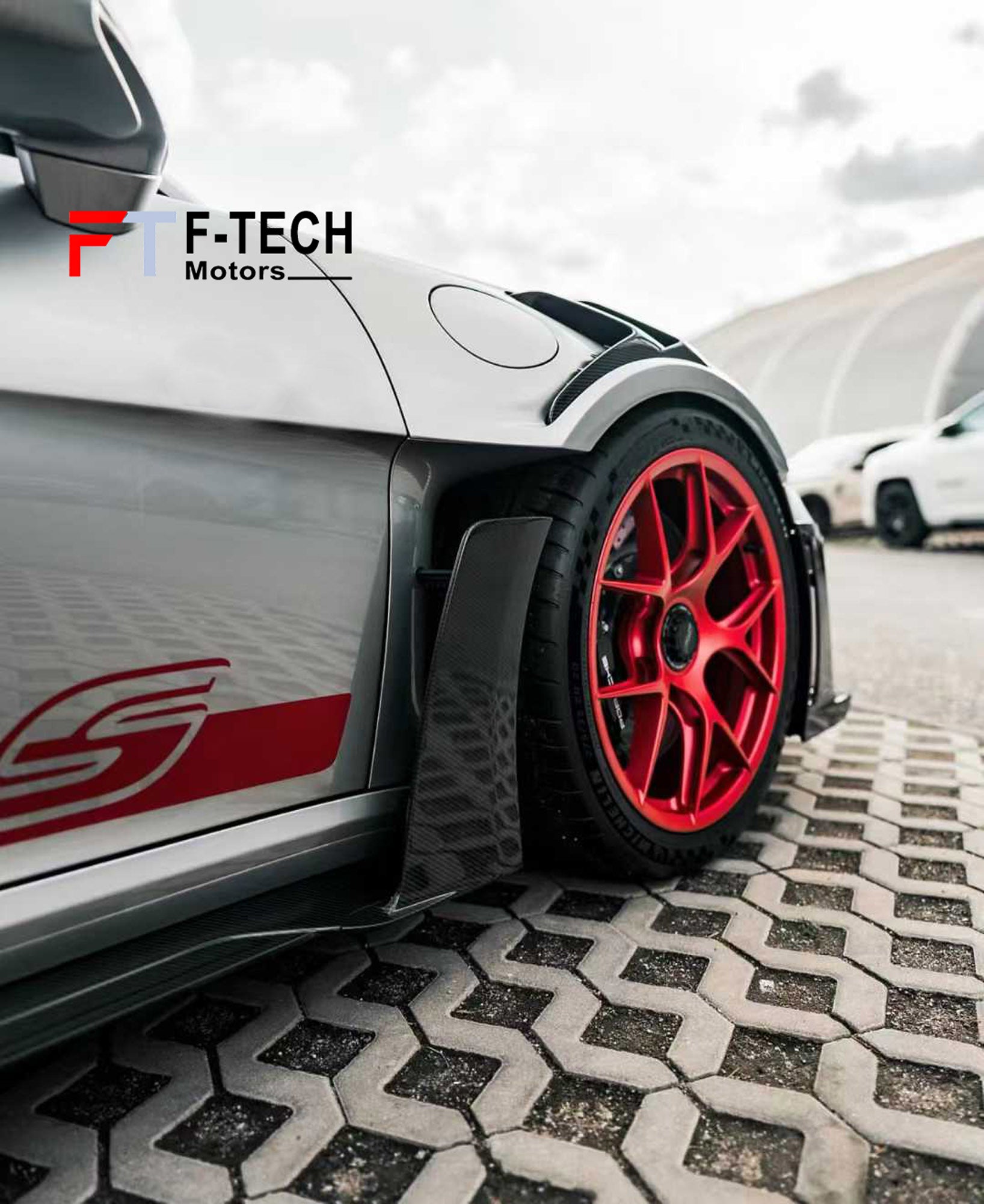 Dry Carbon Fiber Exterior Trim Kit Replacements For Porsche 911 992.1 GT3 RS 2019 - 2023