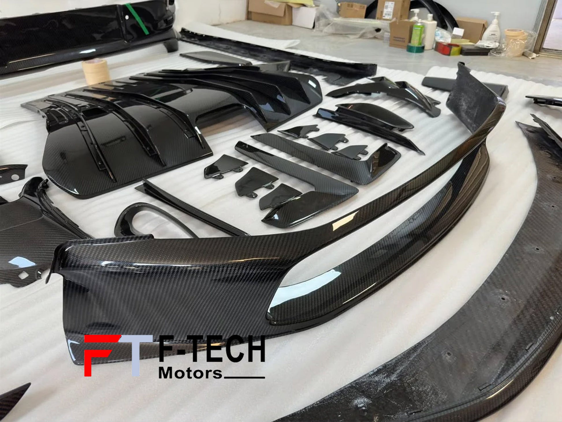 Dry Carbon Fiber Exterior Trim Kit Replacements For Porsche 911 992.1 GT3 RS 2019 - 2023